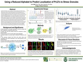Using a Reduced Alphabet to Predict Localization of PrLD’s to Stress Granules
