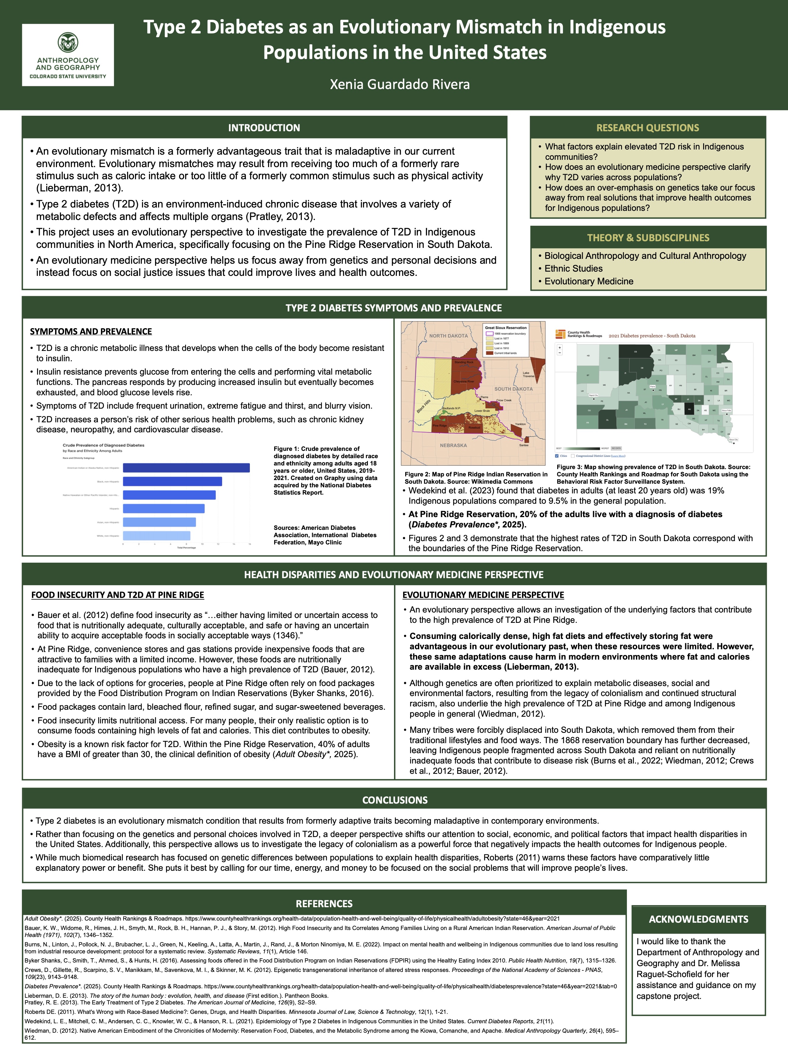 Type 2 Diabetes as an Evolutionary Mismatch in Indigenous Populations in the United States