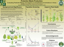 Evaluating Pesticide Efficacy and Impact on Cannabinoid Levels in Hemp