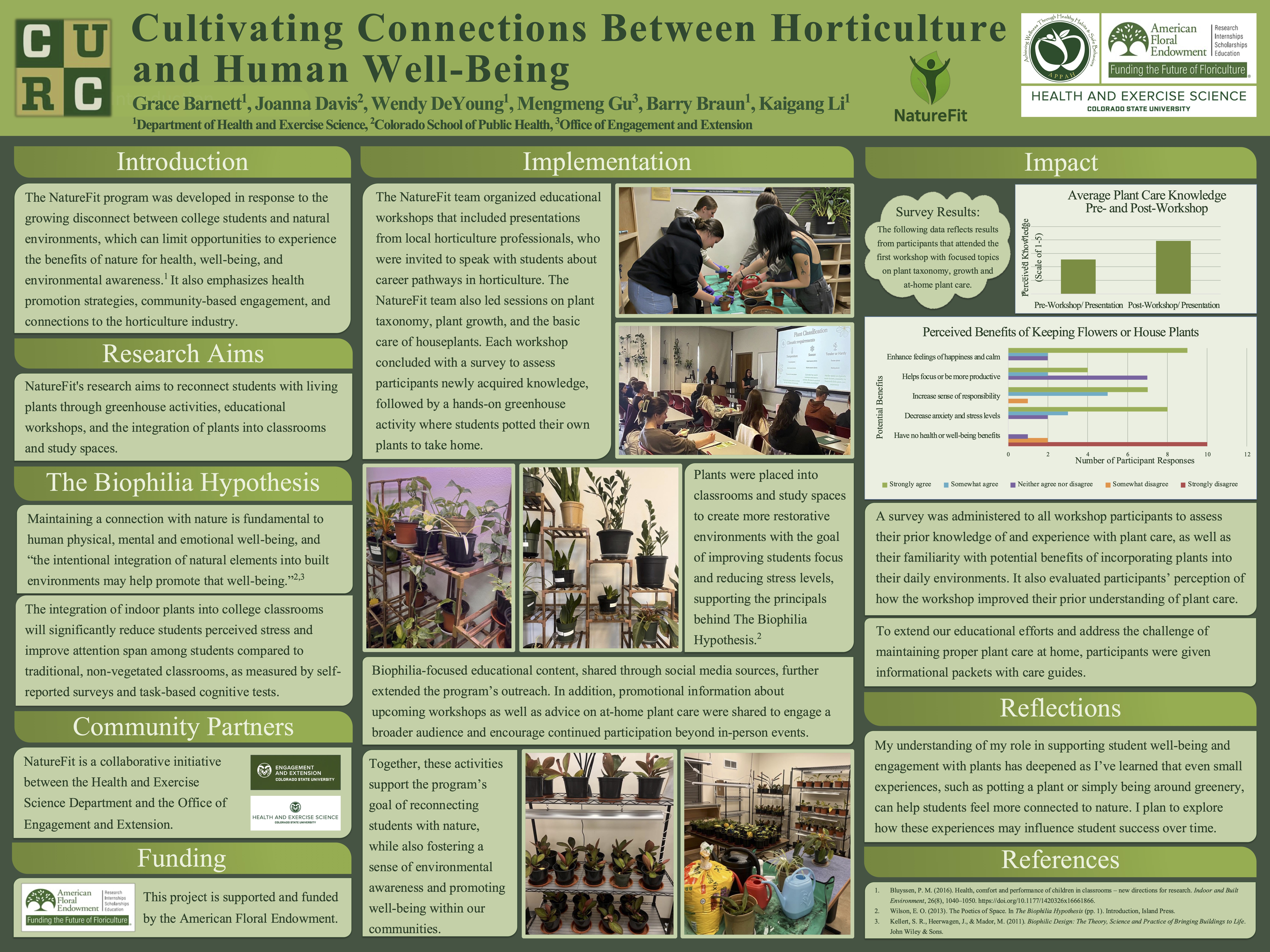 Cultivating Connections Between Horticulture and Human Well-Being