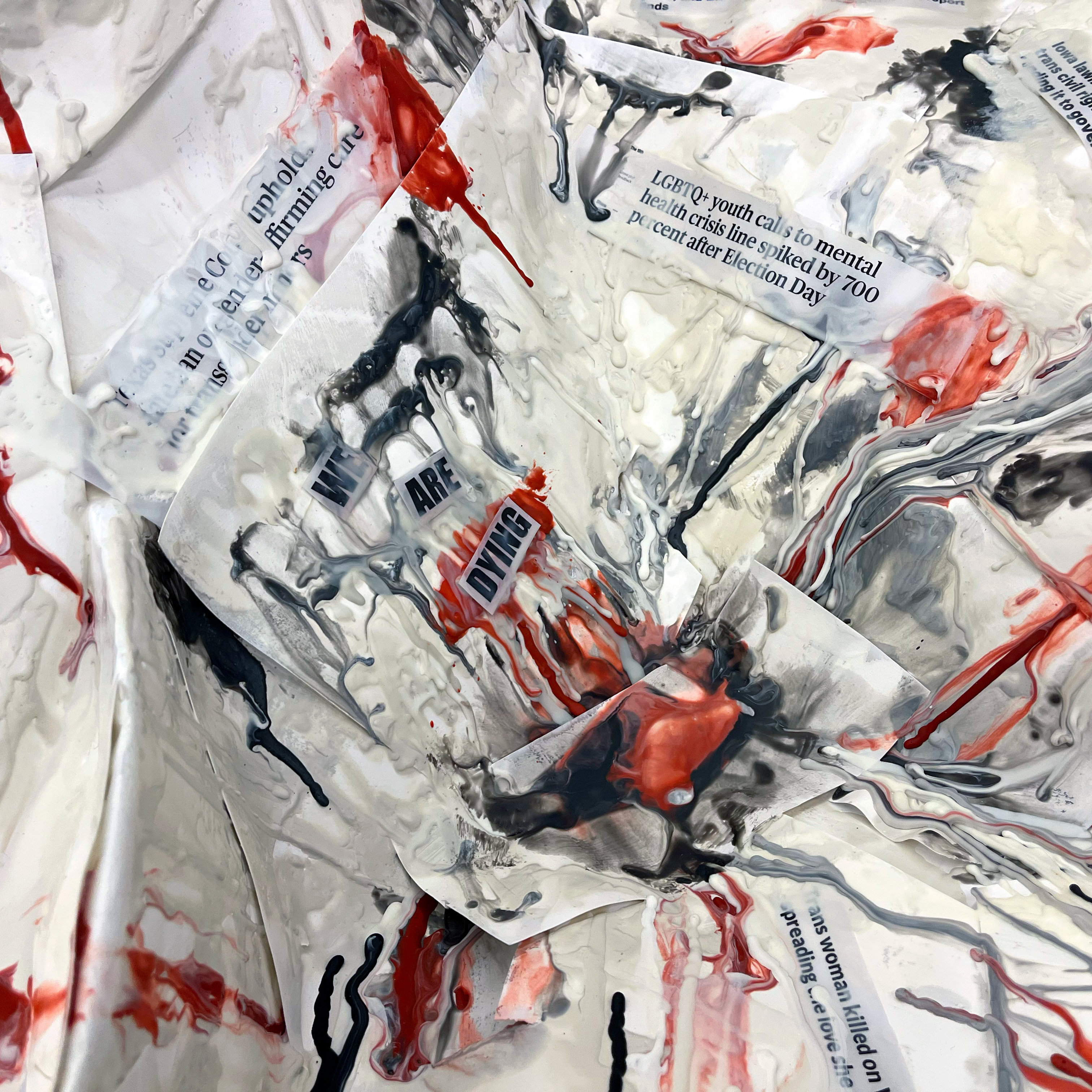 "all they want is my blood, my body, my reticence"