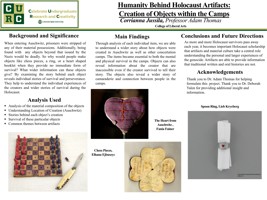 Humanity Behind Holocaust Artifacts: Creation of Objects within the Camps