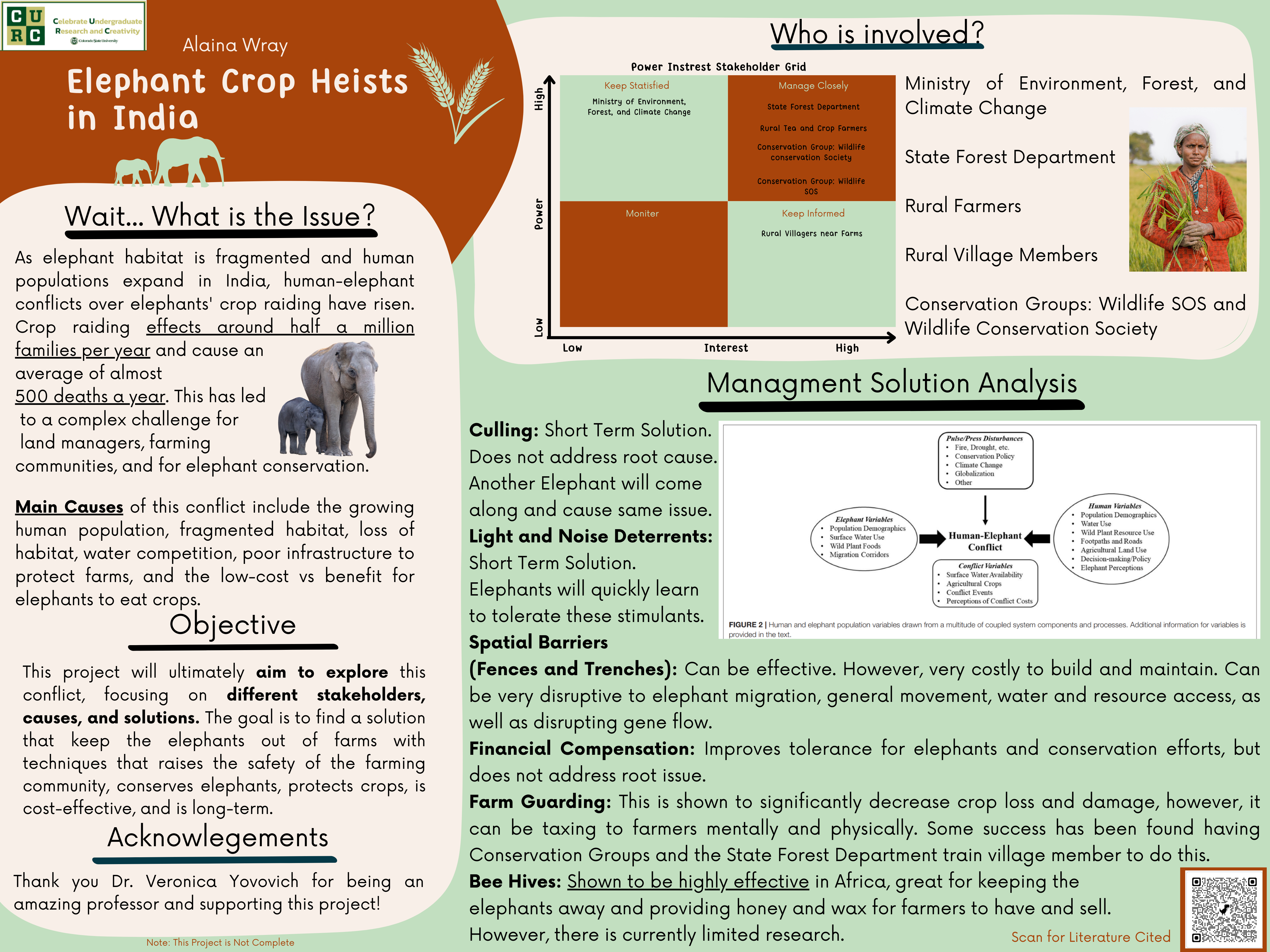 Elephant Crop Heists in India 