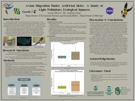 Avian Migration Under Artificial Skies: A Study of Light Pollution's Ecological Impacts