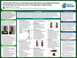 Physical Performance Comparison Between Able-Bodied Rugby Players and an Athlete with a Transtibial Prosthesis Using a Protective Sleeve