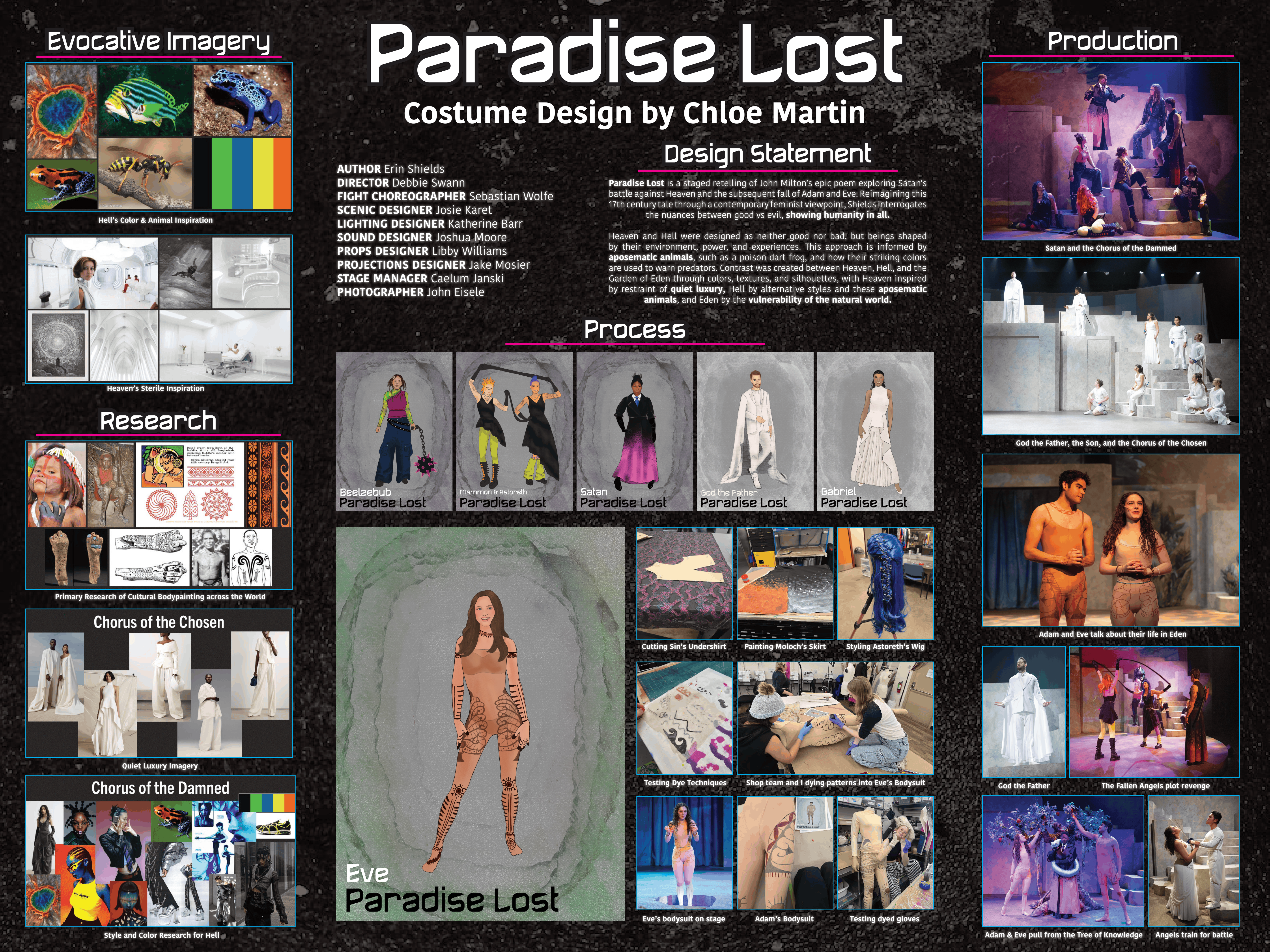 Paradise Lost Costume Design