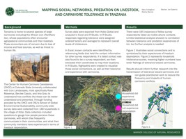 Mapping Social Networks, Livestock Depredation, and Carnivore Tolerance in Tanzania