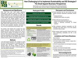 How Challenging Is It to Implement Sustainability and DEIJ Strategies? The Small Apparel Business Perspectives