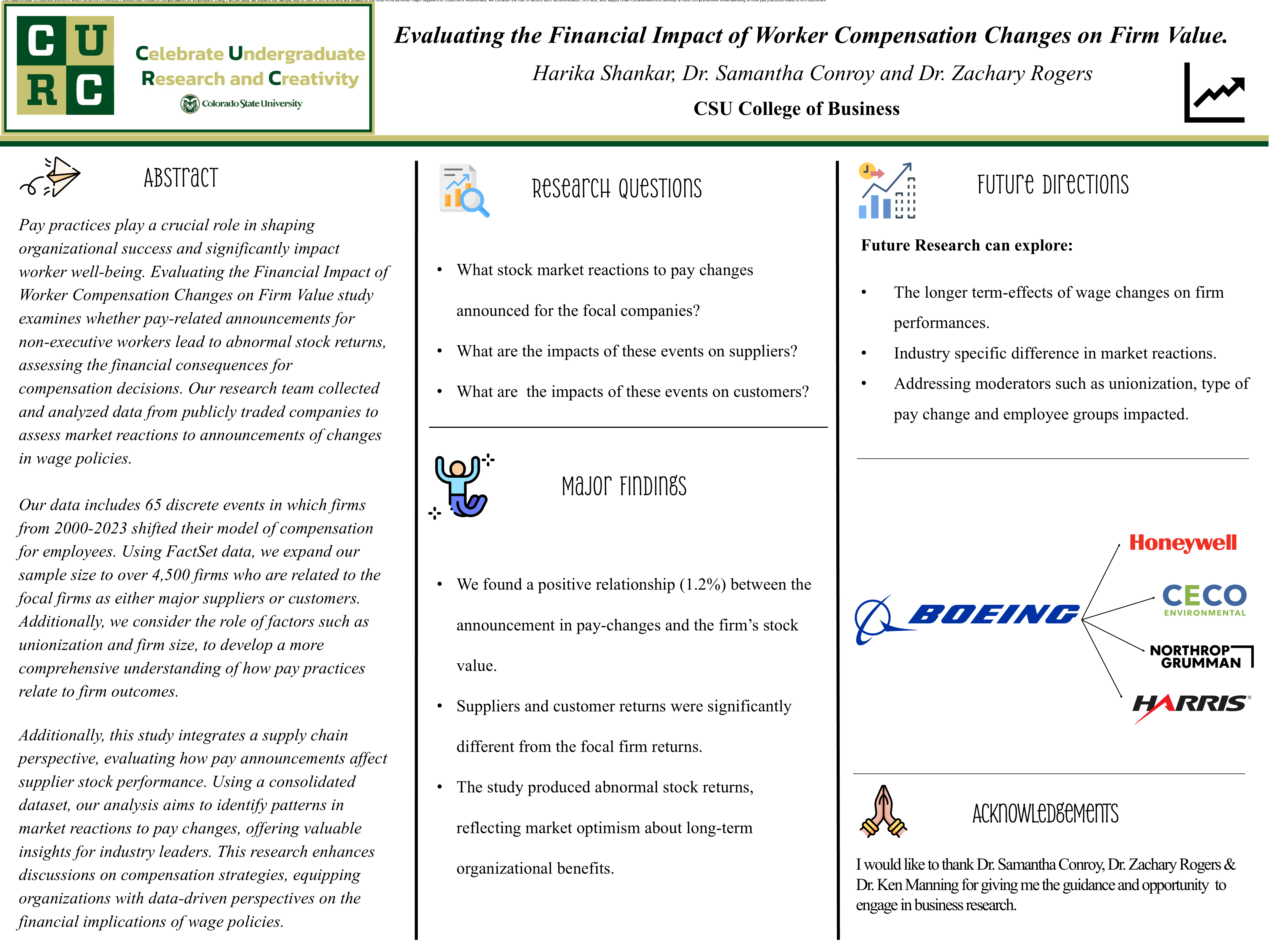 Evaluating the Financial Impact of Worker Compensation Changes on Firm Value