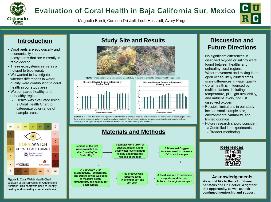 Evaluation of Coral Health in Baja California Sur, Mexico
